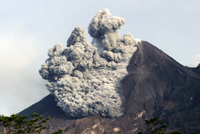 FOTOGALERIA: El volcán Merapi