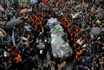 FOTOGALERIA: El cortejo fúnebre