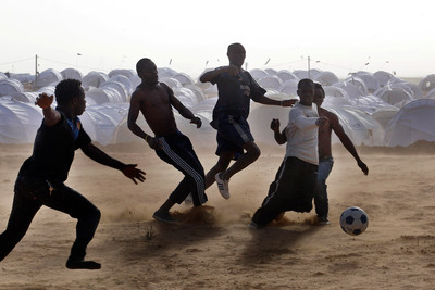 FOTOGALERIA: La vida en el campo de refugiados