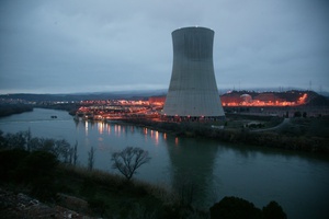 Una imagen de archivo de la central nuclear de Ascó ( I y II).