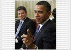 Obama acuerda con Santos el pacto de libre comercio para Colombia