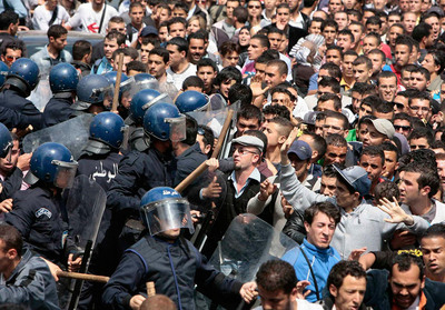 FOTOGALERIA: Protesta en Argel