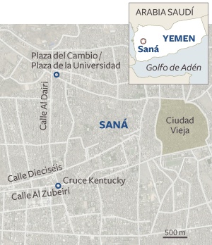 El conflicto civil convierte a Saná en un nuevo Beirut