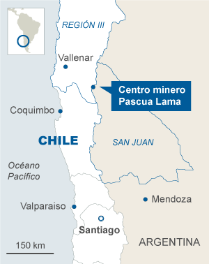 Barrick Gold, que estás en los Andes