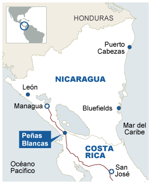 Costa Rica, la primera frontera de la droga