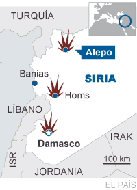 Dos explosiones sacuden Alepo, la segunda ciudad siria