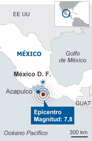 Un fuerte terremoto sacude el suroeste de México