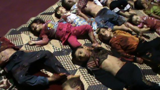 Niños asesinados por el régimen sirio