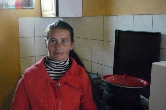 Tünde Horváth, una de las gitanas acosadas por la Guardia Húngara.