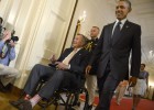 Obama a Bush padre: “Somos un país más amable gracias a usted”