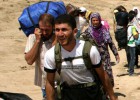 El número de sirios refugiados en Irak se duplica en una semana El número de sirios refugiados en Irak se duplica en una semana