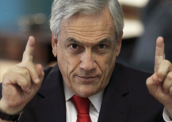 Sebastián Piñera es presidente de Chile desde marzo de 2010.