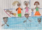 Los niños dibujan la tragedia de Lampedusa