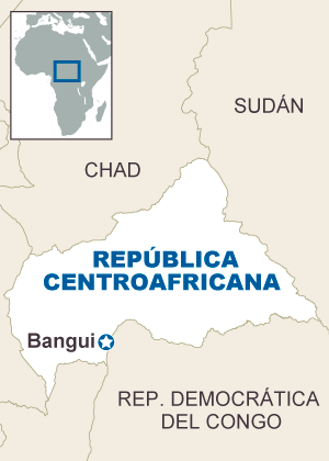 República Centroafricana se sumerge en el caos y la violencia religiosa