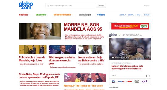 La prensa mundial recuerda la vida de Nelson Mandela