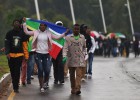 Una multitud despide a Mandela