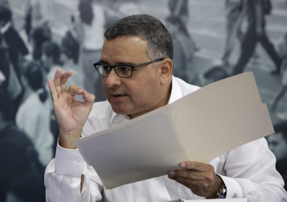 El presidente salvadoreño Mauricio Funes, este jueves.