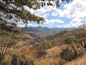 Vista del Corredor Seco, en Honduras