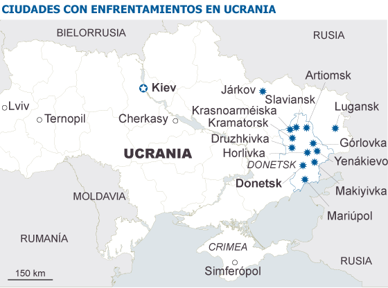 La “República Popular de Donetsk” desafía el ultimátum de Kiev