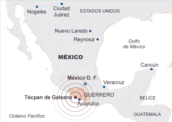 Un fuerte terremoto sacude el suroeste de México