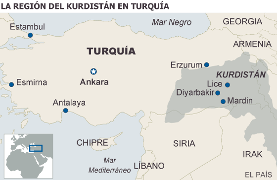 Los kurdos turcos se aferran a la paz