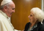 Francisco recibe a Estela de Carlotto y a su nieto recuperado