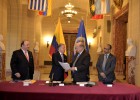 La OEA extiende su apoyo al proceso de paz de Colombia La OEA extiende su apoyo al proceso de paz de Colombia