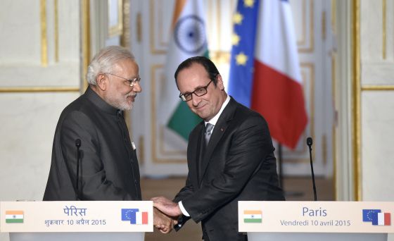 Francia armará a India con 36 cazabombarderos RafaleÂ­Â­Â­Â­