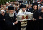 Grecia se topa con la santa