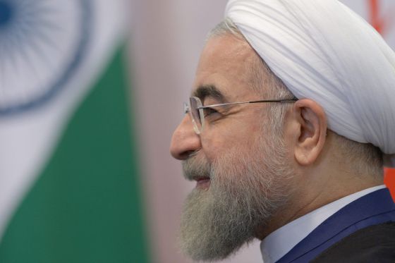 El presidente iraní, Hasan Rohaní