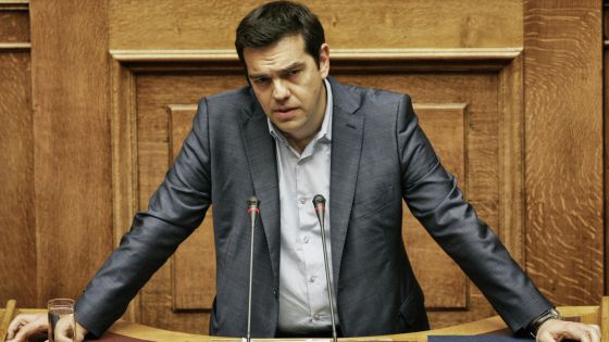 Tsipras en Grecia