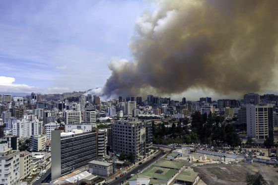 Incendios en Quito, Ecuador