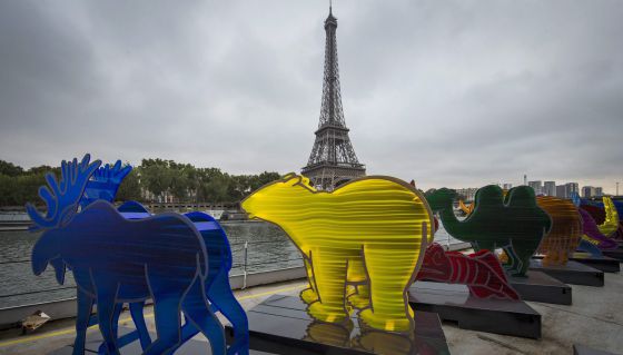 Esculturas para la Cumbre del Clima en Paris