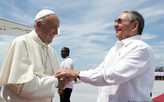 Raúl Castro despidió al Papa el martes. Se volverán a ver en Nueva York