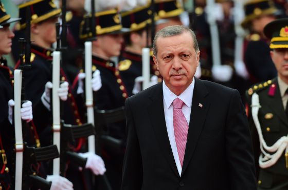 Recep Tayyip Erdogan, en Bruselas