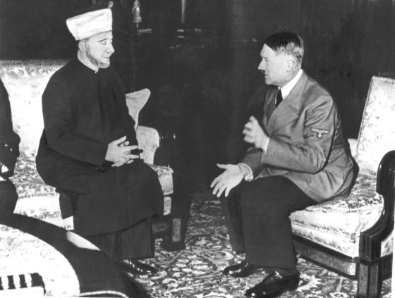 Hitler recibe al gran mufti de Jerusalén