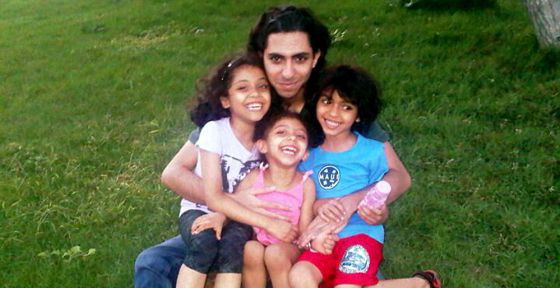 El bloguero saudí Raif Badawi