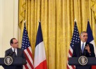 Obama y Hollande exigen a Rusia cambiar su política siria Obama y Hollande exigen a Rusia cambiar su política siria