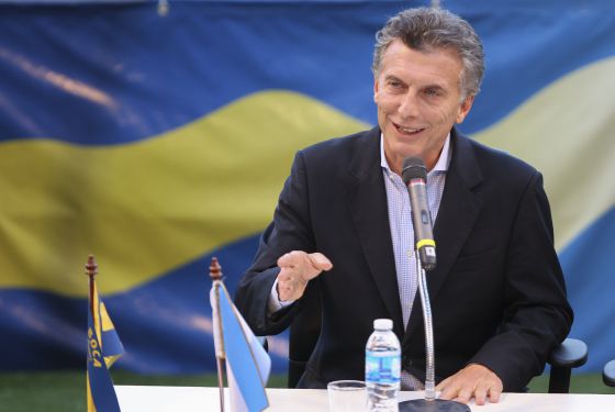 El presidente electo de Argentina, Mauricio Macri