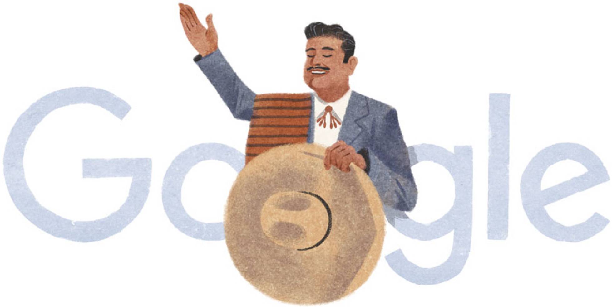 Doodle dedicado a José Alfredo Jiménez Doodle dedicado a José Alfredo Jiménez