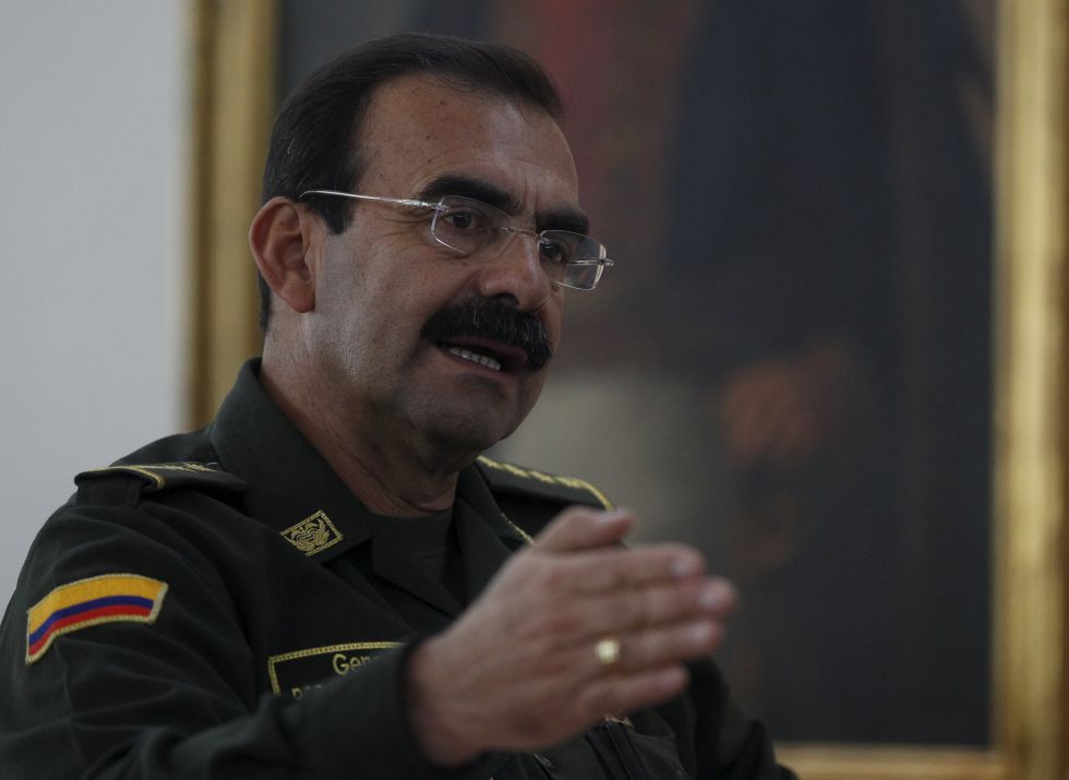 El general Rodolfo Palomino. El general Rodolfo Palomino.