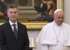 Papa recebe Macri com gestos frios num encontro de só 22 minutos