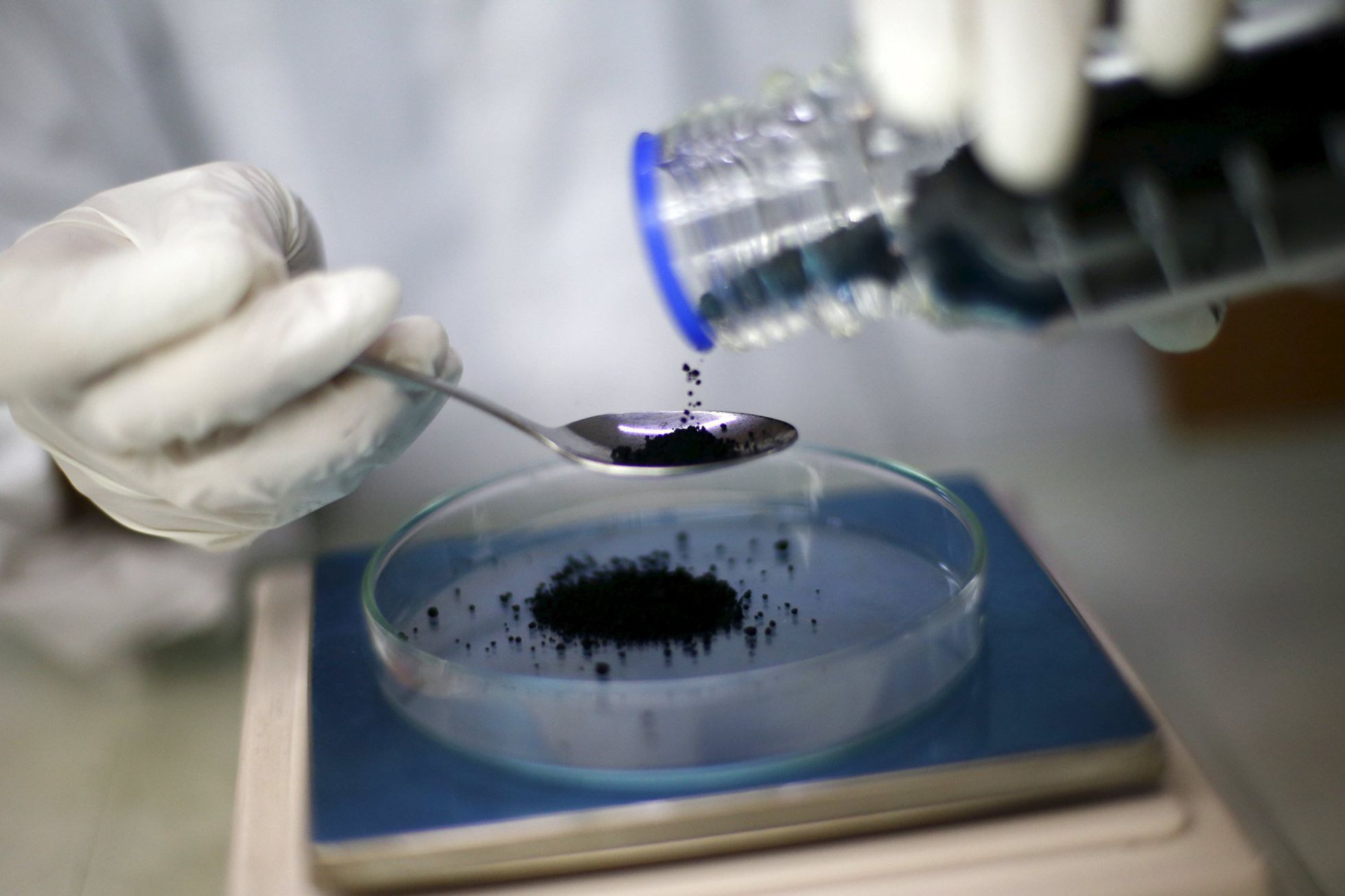 Un investigador trabaja en un posible repelente para el zika, el 4 marzo en Santiago. Un investigador trabaja en un posible repelente para el zika, el 4 marzo en Santiago.