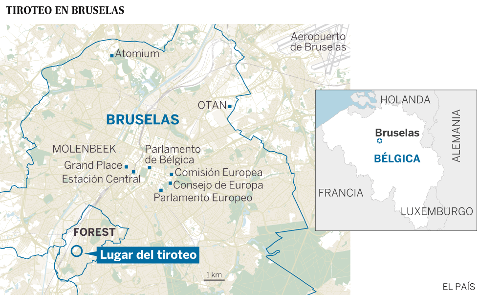 Mor un sospitós després d’una batuda antigihadista a Brussel·les