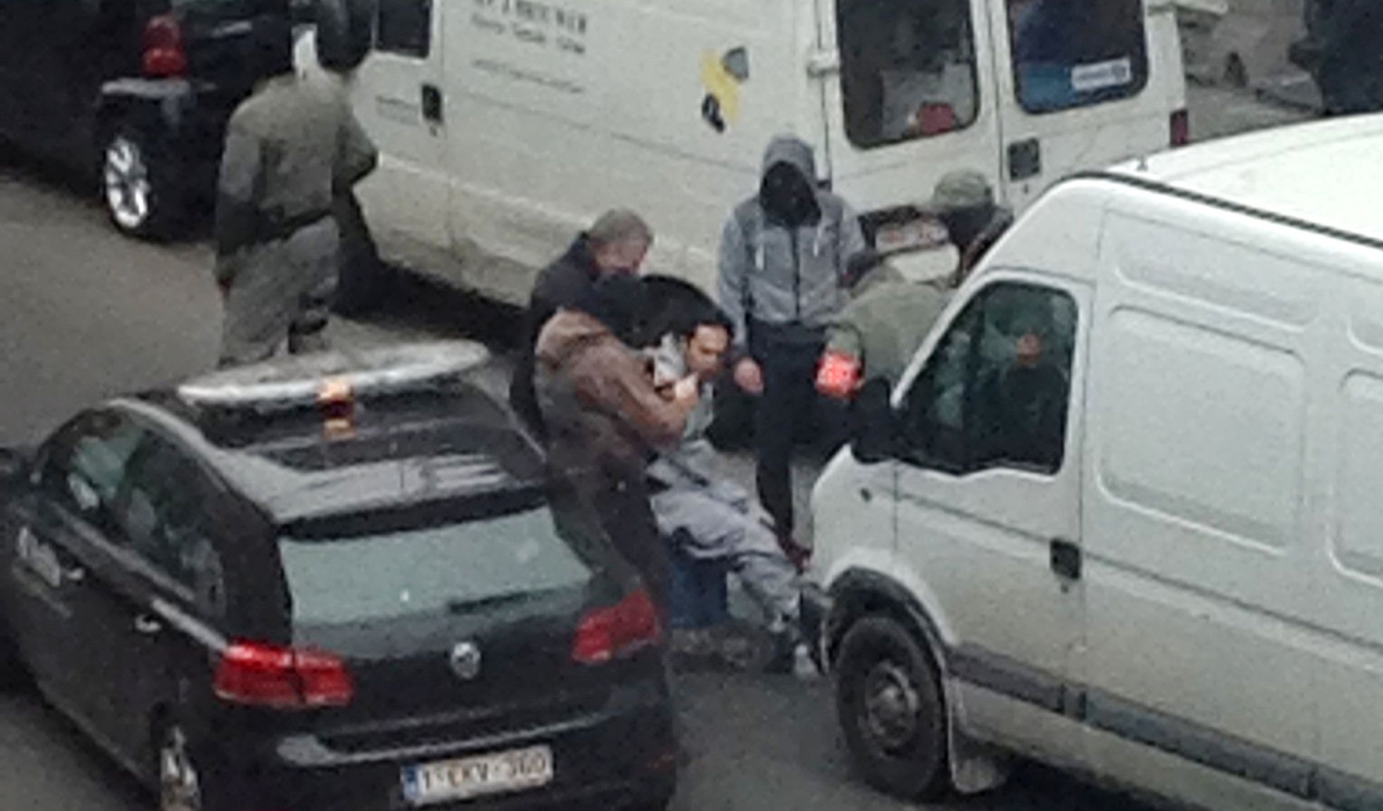 Detención de Abdeslam. Detención de Abdeslam.