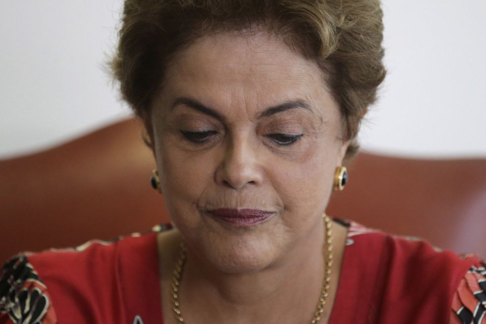 La presidenta de Brasil, Dilma Rousseff.