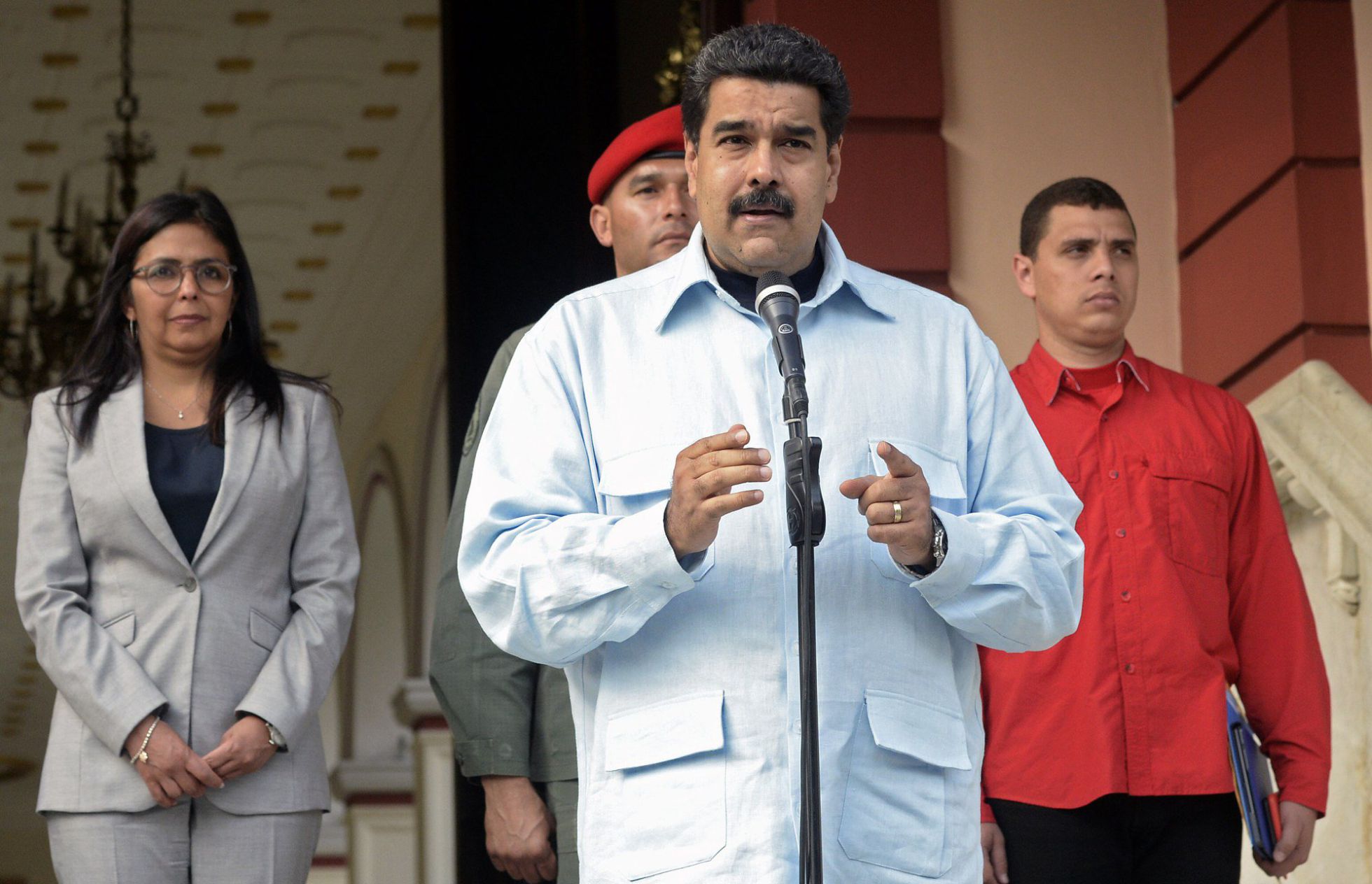 El presidente Maduro, el miércoles en Caracas. El presidente Maduro, el miércoles en Caracas.