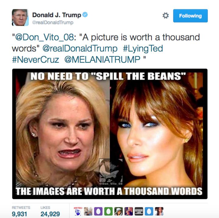 El misógino Donald Trump El misógino Donald Trump