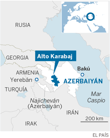 Los choques en el Alto Karabaj agravan la tensión entre Rusia y Turquía