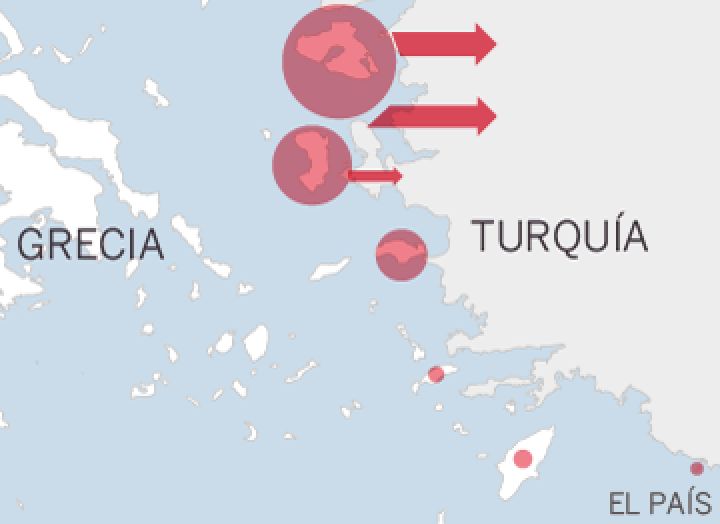 La UE retoma las deportaciones y echa a 124 migrantes a Turquía La UE retoma las deportaciones y echa a 124 migrantes a Turquía